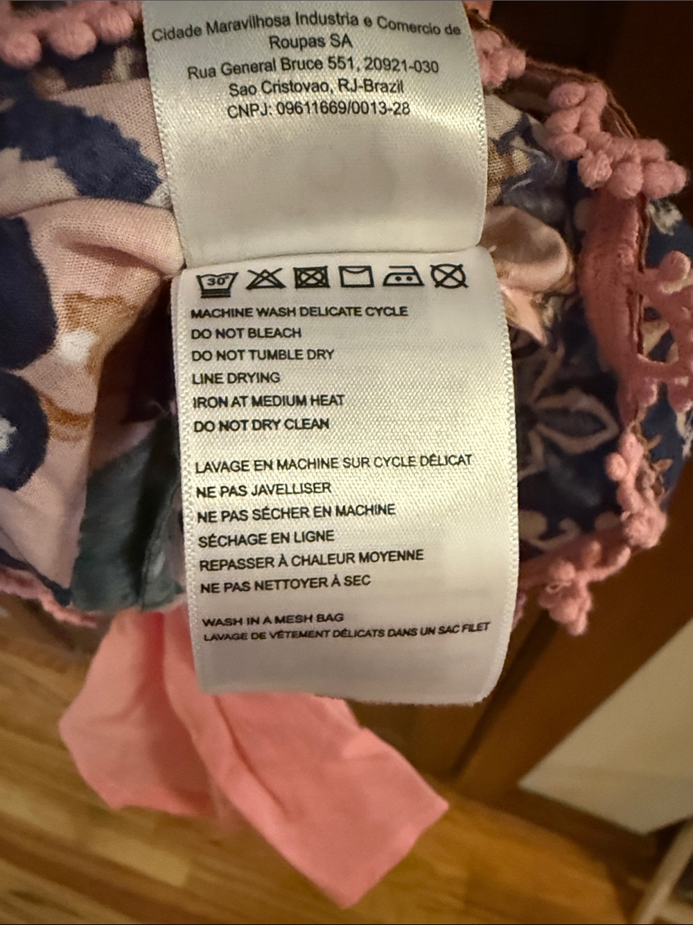 FARM Rio Pink Seashell Tapestry Mini Dress - Picture 8 of 10